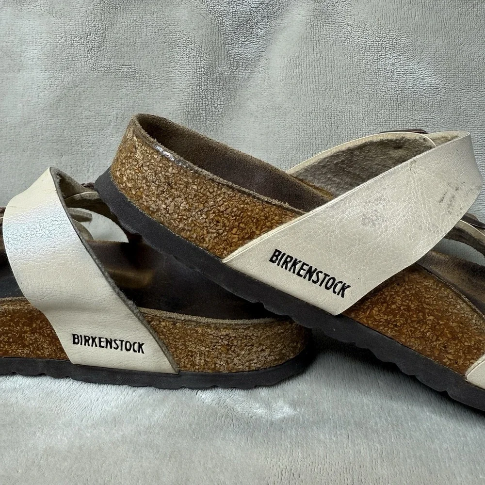 Birkenstock Mayari Pearl‎ Women's Strap Strappy Sandal Size 37 W6